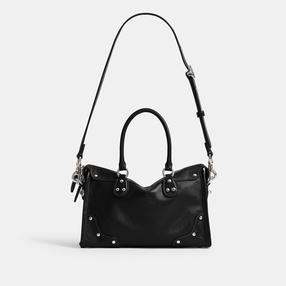 Coach Rhyder Satchel Bag 24 - Picture 3 of 4